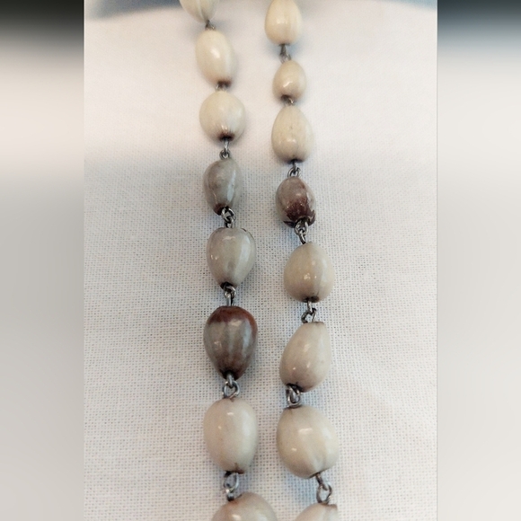 Imfibinga Natural Seed Beads, Oval Moonstone Prayer, Worry, Mediation Beads - Picture 4 of 6